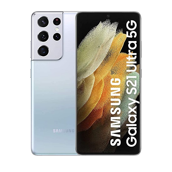 buy used Cell Phone Samsung Galaxy S21 Ultra SM-G998U 128GB - Phantom Silver